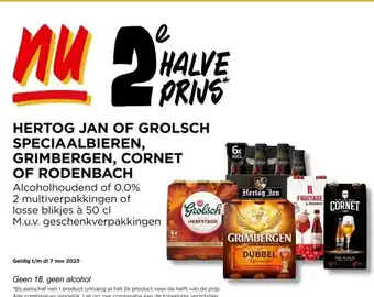 Jumbo Hertog jan of grolsch aanbieding