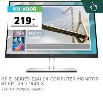 Digitotaal Hp e-series e24i g4 computer monitor 61 cm (24) 1920 x aanbieding