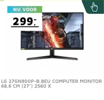 Digitotaal Lg 27gn800p-b.beu computer monitor 68,6 cm (27) 2560 x aanbieding