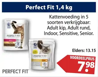 Huisdier Voordeelshop Perfect fit 1,4 kg aanbieding