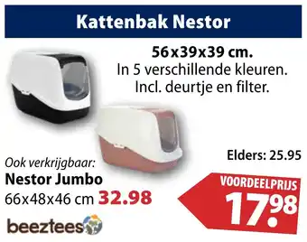Huisdier Voordeelshop Kattenbak nestor aanbieding