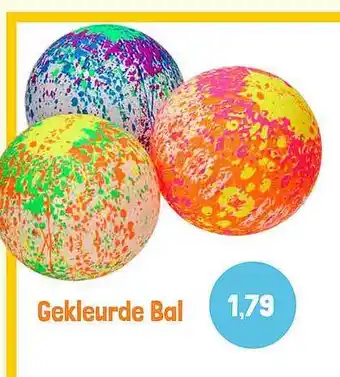 Lobbes Gekleurde Bal aanbieding