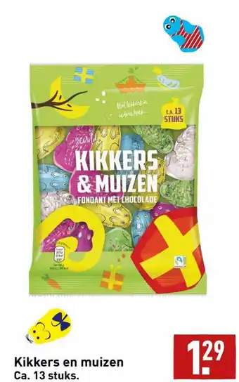 ALDI Kikkers en muizen Ca. 13 stuks. aanbieding