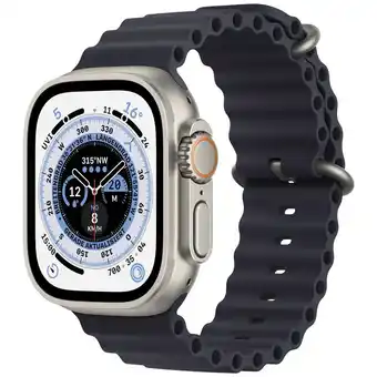 Conrad Apple watch ultra (1. generation) apple watch 49 mm middernachtsblauw aanbieding