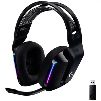 Conrad Logitech g733 lightspeed on ear headset gamen radiografisch 7.1 surround zwart volumeregeling aanbieding