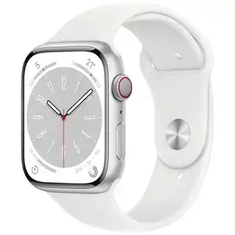 Conrad Apple watch series 8 apple watch 45 mm wit aanbieding