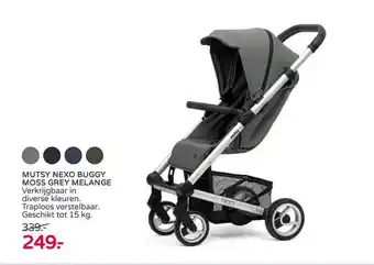 Prenatal Mutsy Nexo Buggy Moss Grey Melange aanbieding