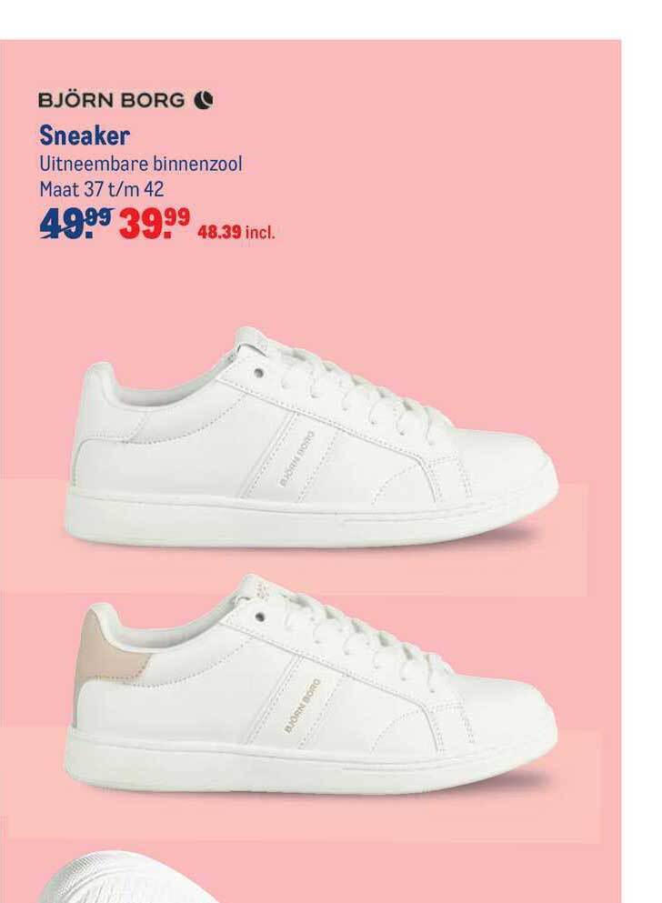 Makro Bjorn Borg Sneaker aanbieding