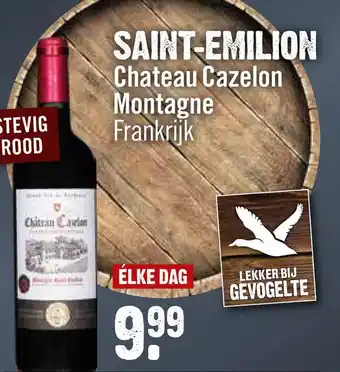 Dirck 3 Saint-emilion chateau cazelon montagne frankrijk aanbieding