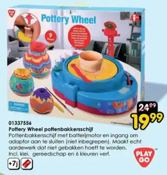 ToyChamp 01337556 Pottery Wheel pottenbakkersschijf aanbieding