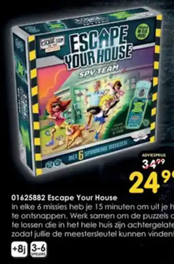 ToyChamp 01625882 Escape Your House aanbieding