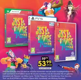 ToyChamp JUST DANCE 2024 EDITION aanbieding