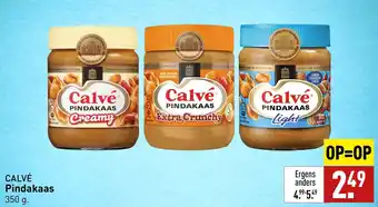 ALDI CALVÉ Pindakaas 350 g. aanbieding