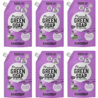 Jumbo Marcel's green soap handsoap lavender & rosemary refill 500ml aanbieding