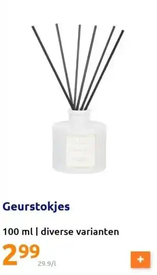 Action Geurstokjes aanbieding