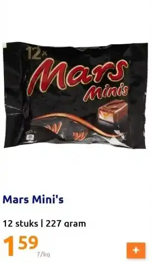 Action Mars mini's aanbieding