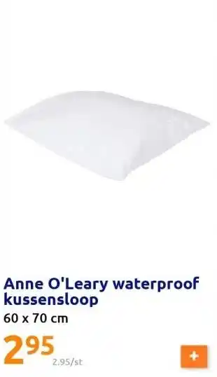 Action Anne o'leary waterproof kussensloop aanbieding