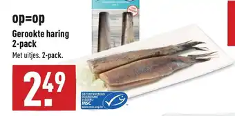 ALDI Gerookte haring 2-pack aanbieding