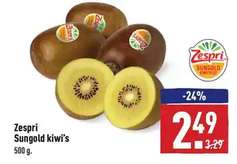 ALDI Zespri Sungold kiwi's 500g aanbieding