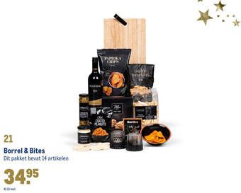 Makro Borrel & bites aanbieding