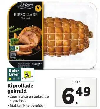 Lidl Kiprollade gekruid 500g aanbieding