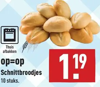 ALDI Schnittbroodjes aanbieding