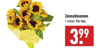 ALDI Zonnebloemen aanbieding