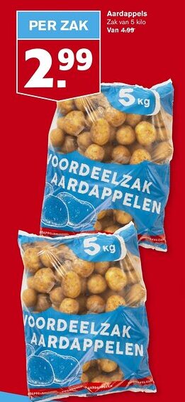 Hoogvliet Aardappels aanbieding