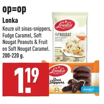 ALDI Lonka 200-220g aanbieding