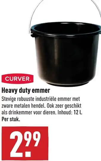 ALDI Heavy duty emmer 12l aanbieding