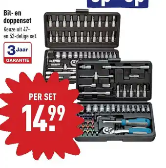 ALDI Bit- en doppenset aanbieding