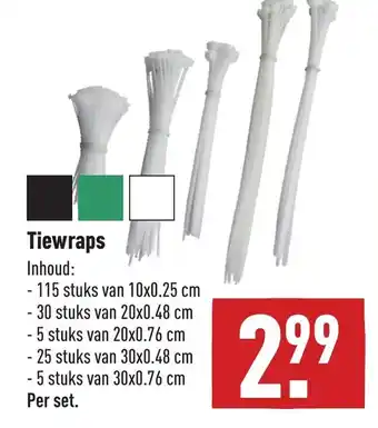 ALDI Tiewraps aanbieding