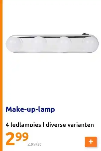 Action Make-up lamp aanbieding