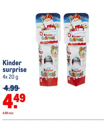 Makro Kinder surprise aanbieding