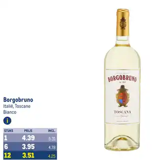 Makro Borgobruno aanbieding