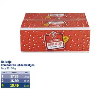 Makro Bolletje kruidnoten uitdeelzakies aanbieding