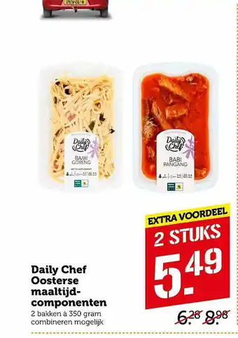 Coop Daily Chef Oosterse Maaltijd Componenten 350 gram aanbieding