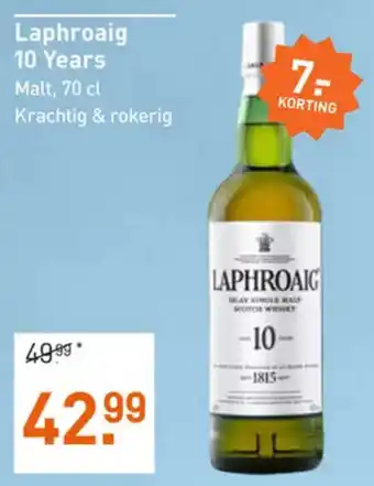 Gall & Gall Laphroaig 10 Years aanbieding