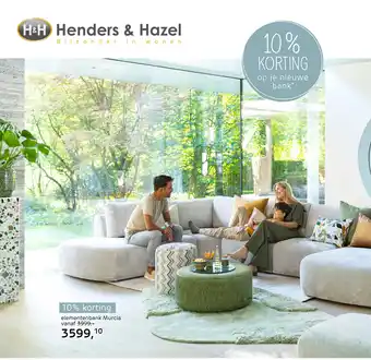 Henders & Hazel elementenbank Murcia aanbieding