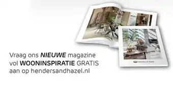 Henders & Hazel magazine aanbieding