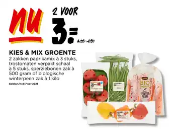 Jumbo KIES & MIX GROENTE aanbieding