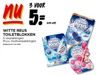 Jumbo WITTE REUS TOILETBLOKKEN aanbieding