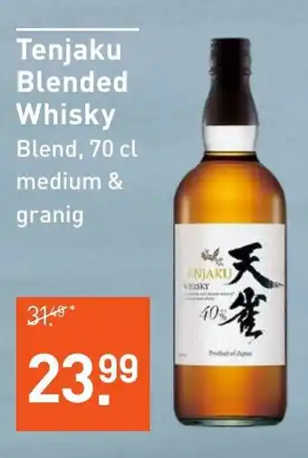 Albert Heijn Tenjaku Blended Whisky Blend, 70 cl aanbieding