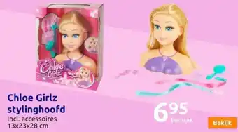 Action Chloe Girlz stylinghoofd aanbieding