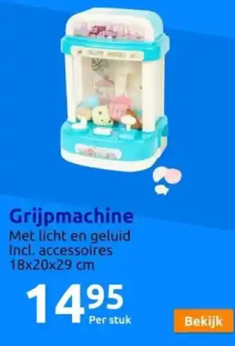 Action Grijpmachine aanbieding