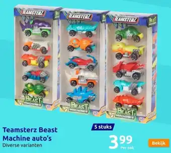 Action Teamsterz Beast Machine auto's aanbieding