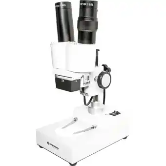 Conrad Bresser optik biorit icd stereomicroscoop binoculair 20 x opvallend licht aanbieding