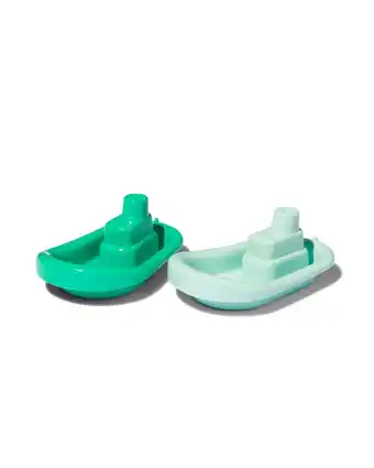 HEMA Hema badbootjes 15cm groen - 2 stuks aanbieding