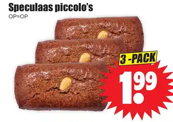 Dirk Speculaas piccolo's 3-PACK aanbieding