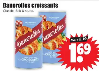 Dirk Danerolles croissants Classic. Blik 6 stuks aanbieding